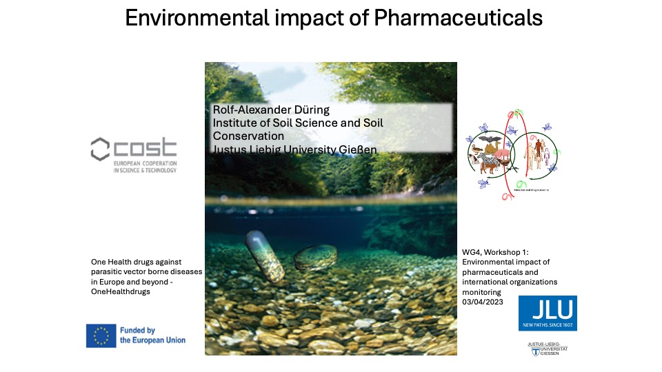 Environmental impact of pharmaceuticals and international organizations monitoring