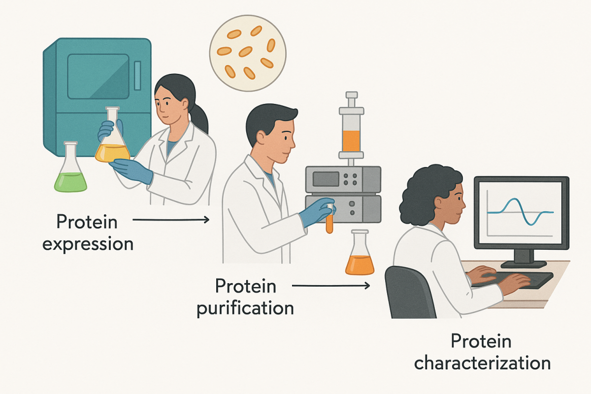 6th TRAINING SCHOOL - Expression, purification and basic characterization of target protein samples for drug binding studies
