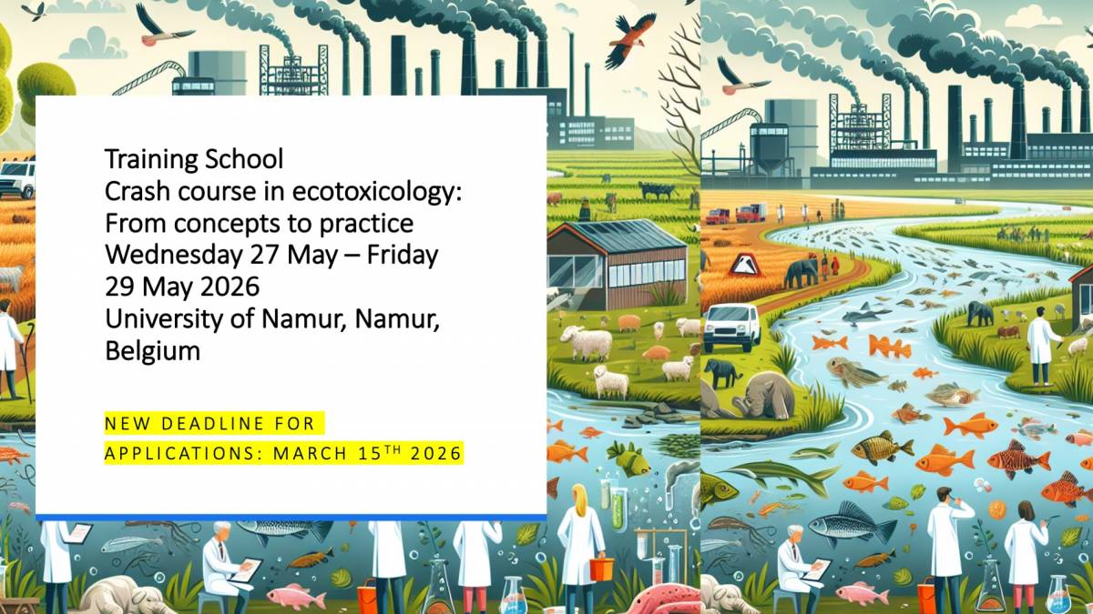 8th OHD TRAINING SCHOOL - Crash course in ecotoxicology: From concepts to practice